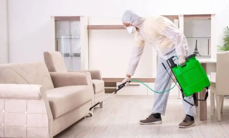 تنظيف وتعقيم المنازل
