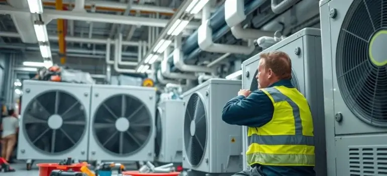 تنظيف وصيانة أنظمة HVAC للمصانع والمستودعات تنظيف وصيانة أنظمة HVAC للمصانع والمستودعات