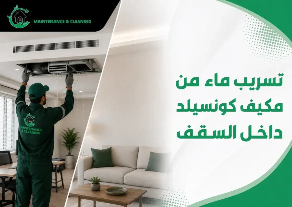 فحص دكت مكيف كونسيلد
