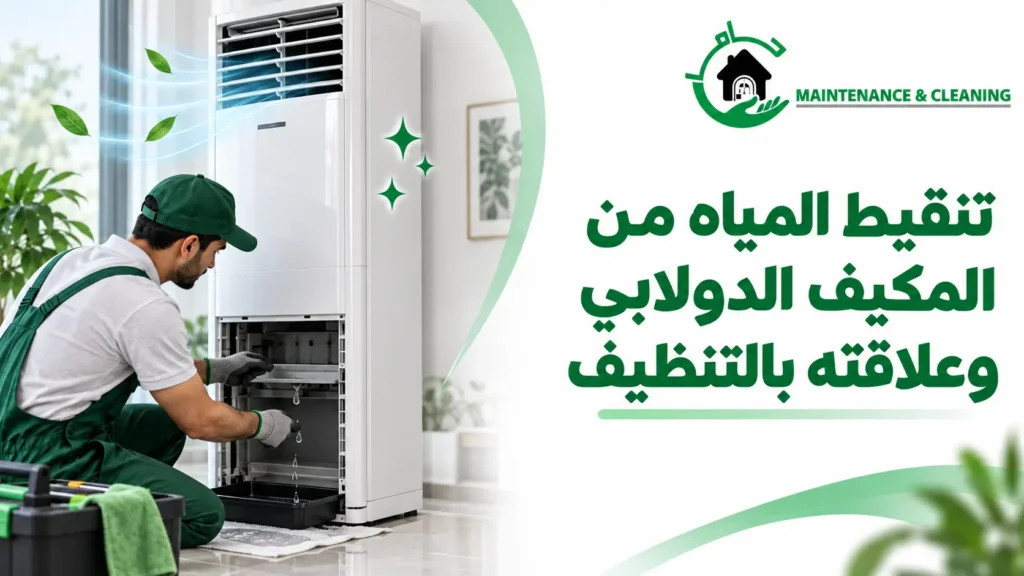 تنقيط المياه من المكيف الدولابي وعلاقته بالتنظيف تنقيط المياه من المكيف الدولابي وعلاقته بالتنظيف