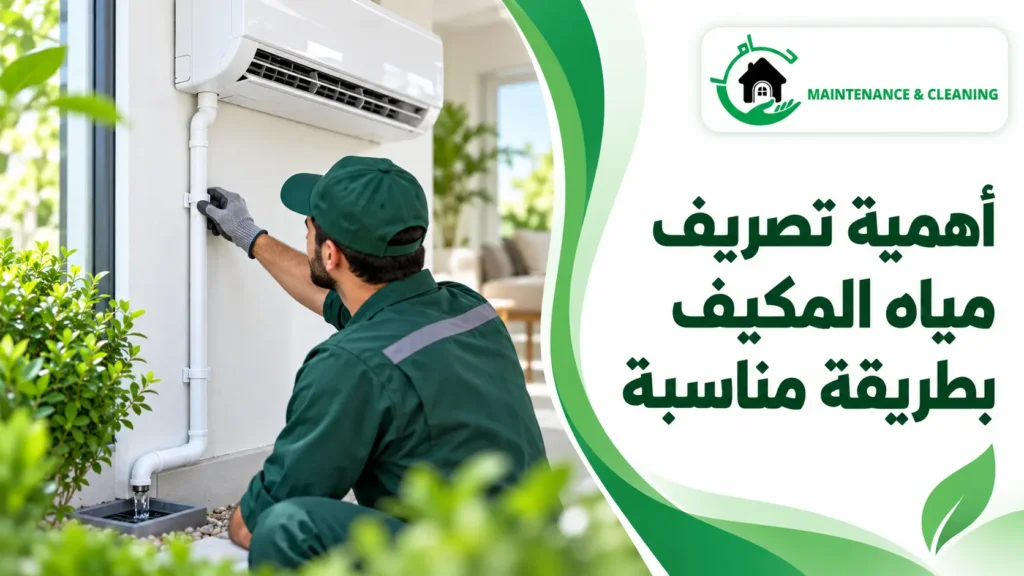 أهمية تصريف مياه المكيف بطريقة مناسبة أهمية تصريف مياه المكيف بطريقة مناسبة